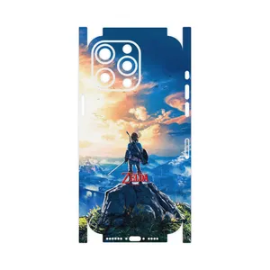 MAHOOT Legend of Zelda Game Series-FullSkin Cover Sticker for Apple iPhone 15 Pro Max