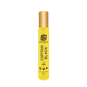 عطر جیبی فراگرنس مدل Capitan Black حجم 30 میلی لیتر