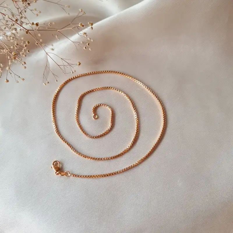 زنجیر زنانه ژوپینگ مدل ونیزی کد 810