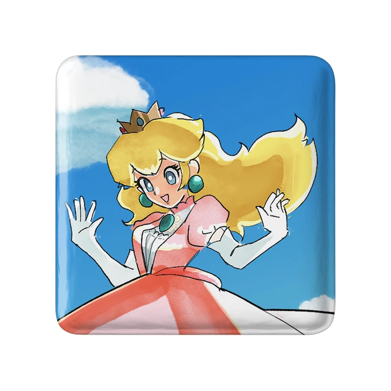 مگنت خندالو طرح (Mario) بازی سوپر ماریو مدل مربعی کد 31524