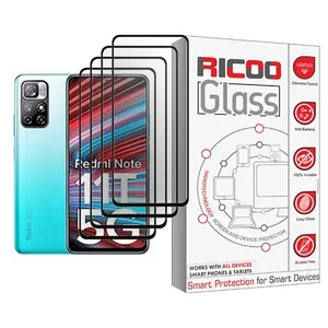 Ricoo Ricoo Glass MIX004 Screen Protector For Xiaomi Redmi Note 11T 5G Pack Of 4
