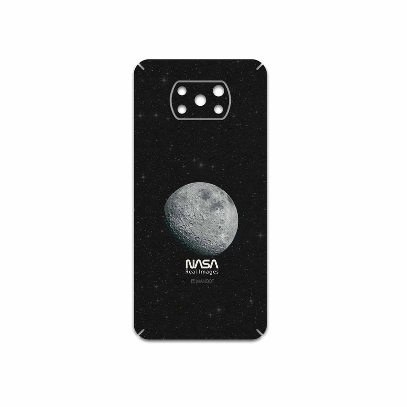 برچسب پوششی ماهوت مدل Moon-By-NASA مناسب برای گوشی موبایل شیائومی Poco X3 Pro