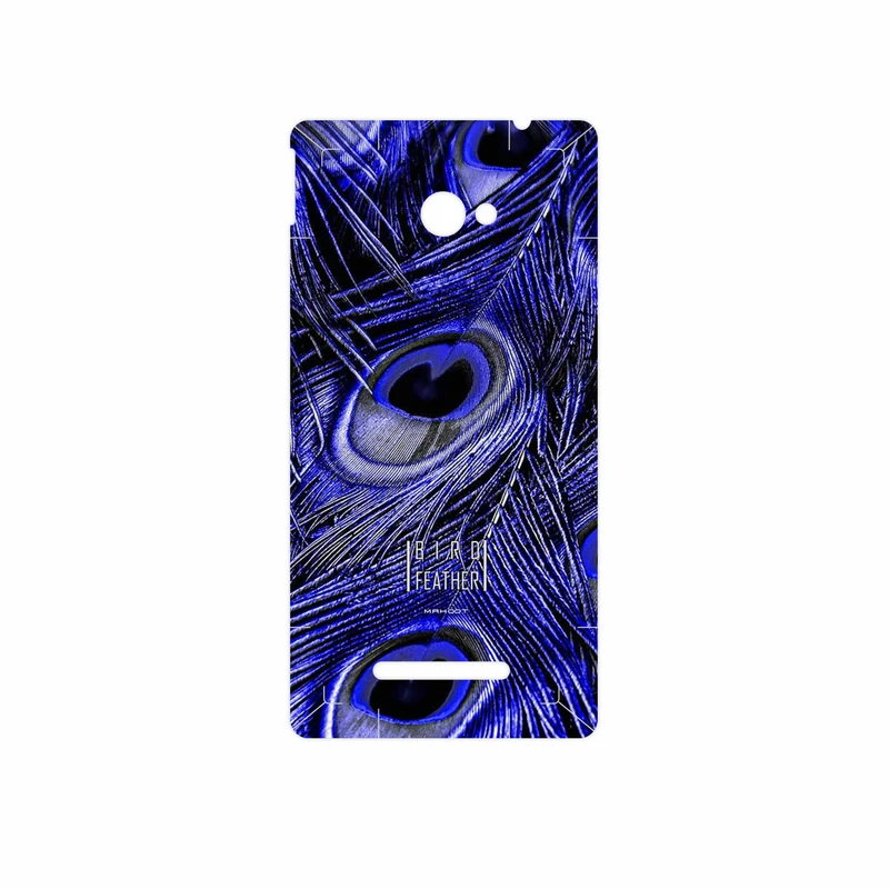 برچسب پوششی ماهوت مدل Purple Feather مناسب برای گوشی موبایل اچ تی سی 8X