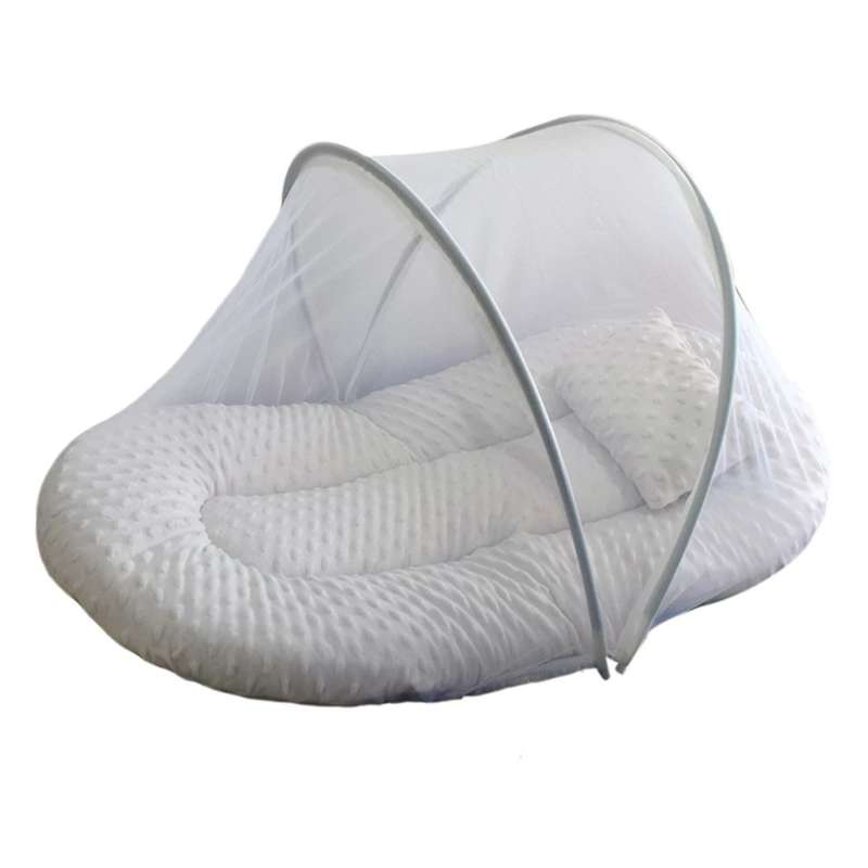 پشه بند کودک مدل مخمل حبابدار