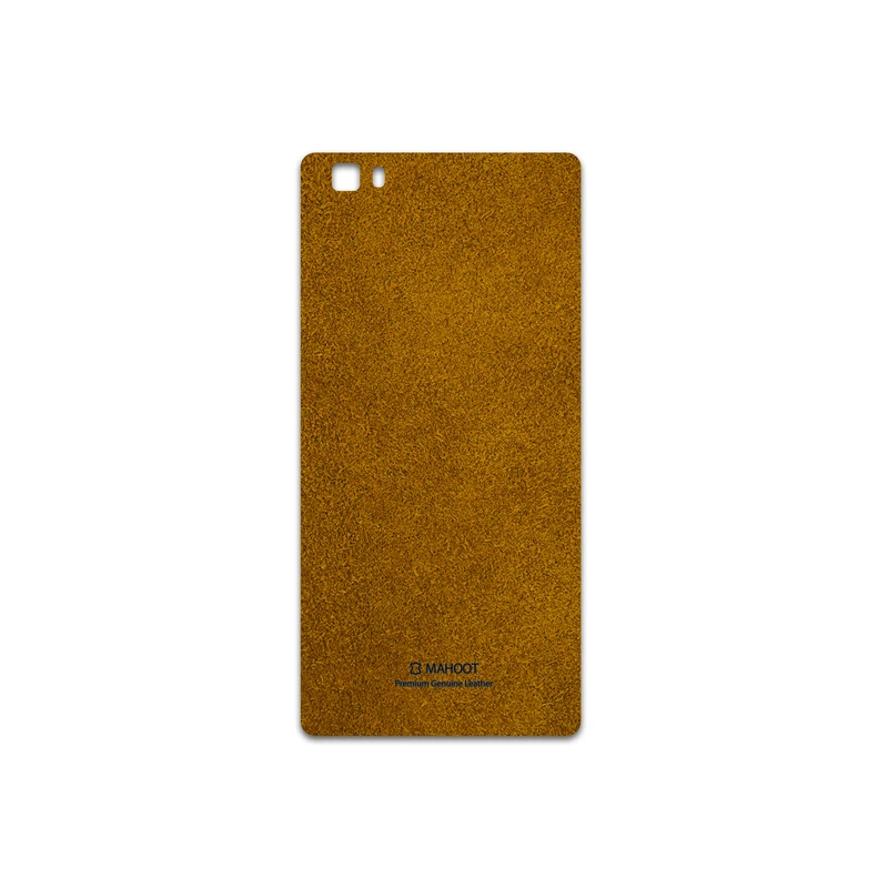 برچسب پوششی ماهوت مدل Brown-Chamois-Leather مناسب برای گوشی موبایل هوآوی P8 Lite