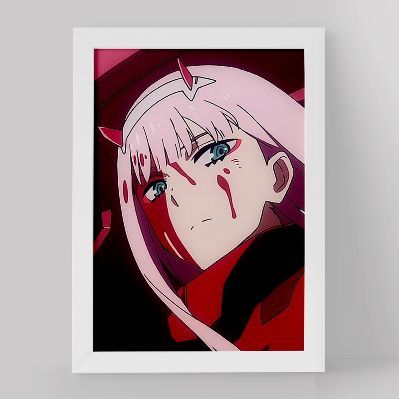 تابلو خندالو مدل زیروتو انیمه دارلینگ در فرنکس کد 11988