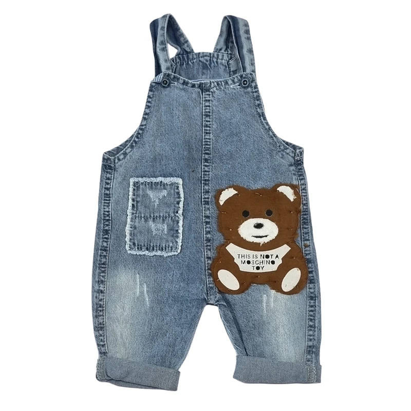 سرهمی جین بچگانه مدل 68