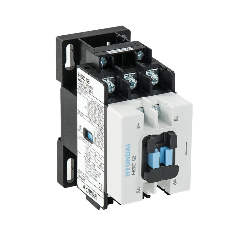 کنتاکتور 12 آمپر مخصوص تابلو فرمان آسانسور هیوندای مدل HGC - 12