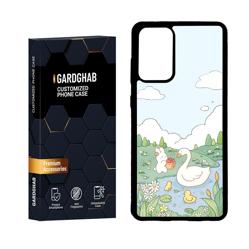 کاور گارد قاب مدل دور ژله ای فانتزی مناسب برای گوشی موبایل سامسونگ Galaxy A72