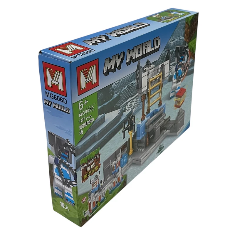 ساختنی ۱۸۱ تکه ام مدل ماینکرافت