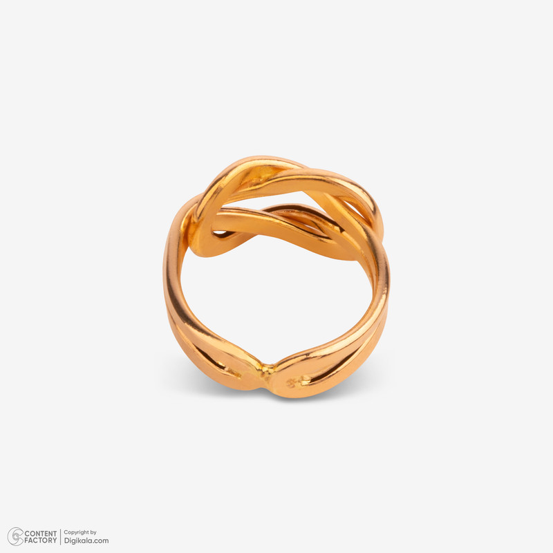 انگشتر طلا 18 عیار زنانه مایا ماهک مدل گره بینهایت MR1174 سایز 54