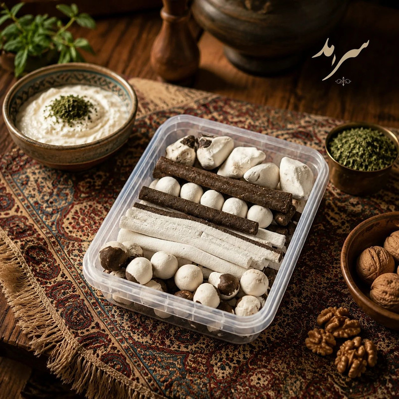  کشک پذیرایی سرمد - 500 گرم بسته 4 عددی 
