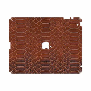 MAHOOT Brown-Snake-Leather Cover Sticker for Apple iPad 2 2011 A1397
