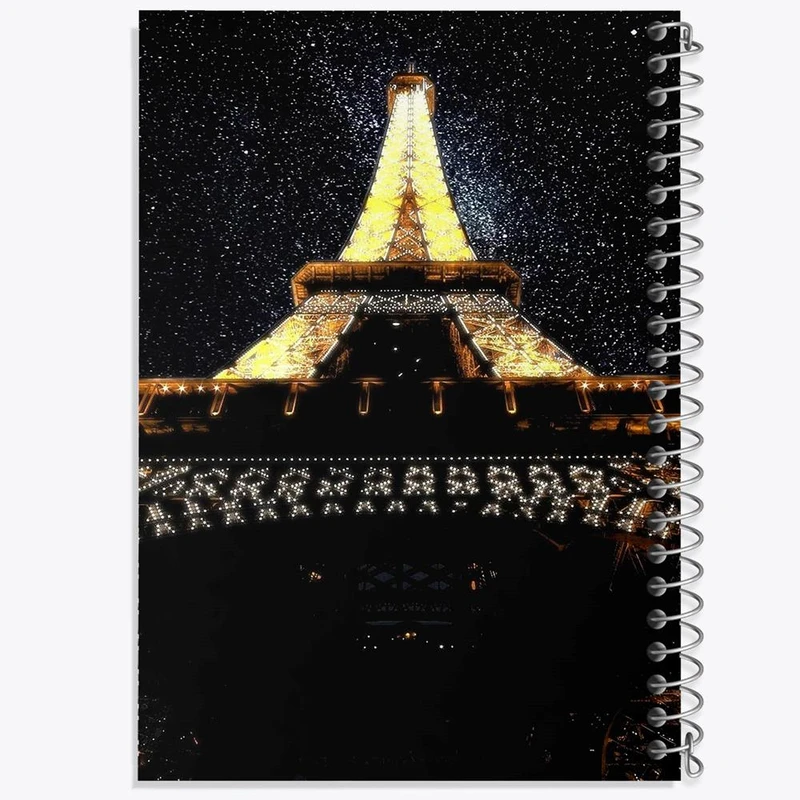 دفتر نت موسیقی 50 برگ خندالو مدل برج ایفل کد 20743