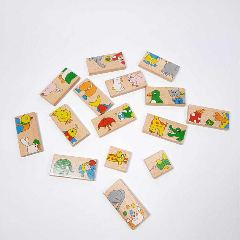 بازی فکری مدل دومینو حیوانات