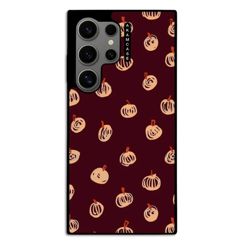 کاور آکام مدل AMC-WSGS24U-PUMPKIN-6 مناسب برای گوشی موبایل سامسونگ Galaxy S24 Ultra