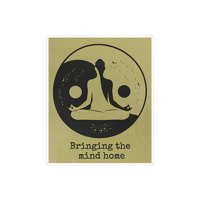 استیکر تزئینی موبایل و تبلت ماسا دیزاین طرح یوگا مدل NW011