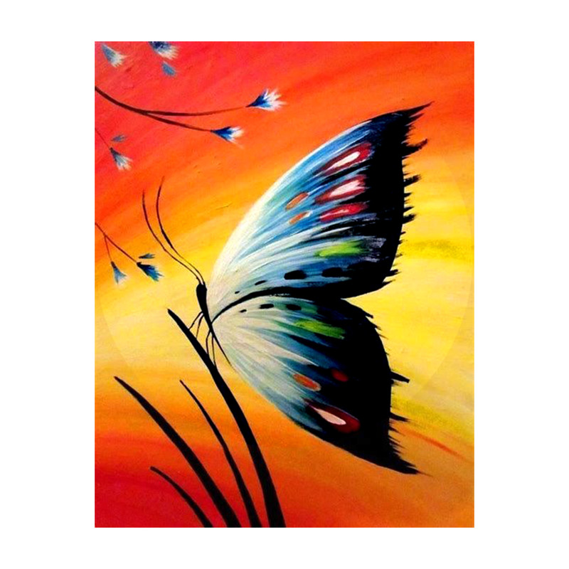 کارت پستال ماهتاب طرح پروانه کد 2822