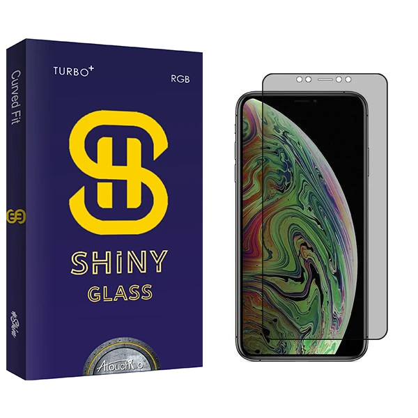 محافظ صفحه نمایش حریم شخصی آتوچبو مدل Shiny مناسب برای گوشی موبایل اپل iPhone 11 Pro Max