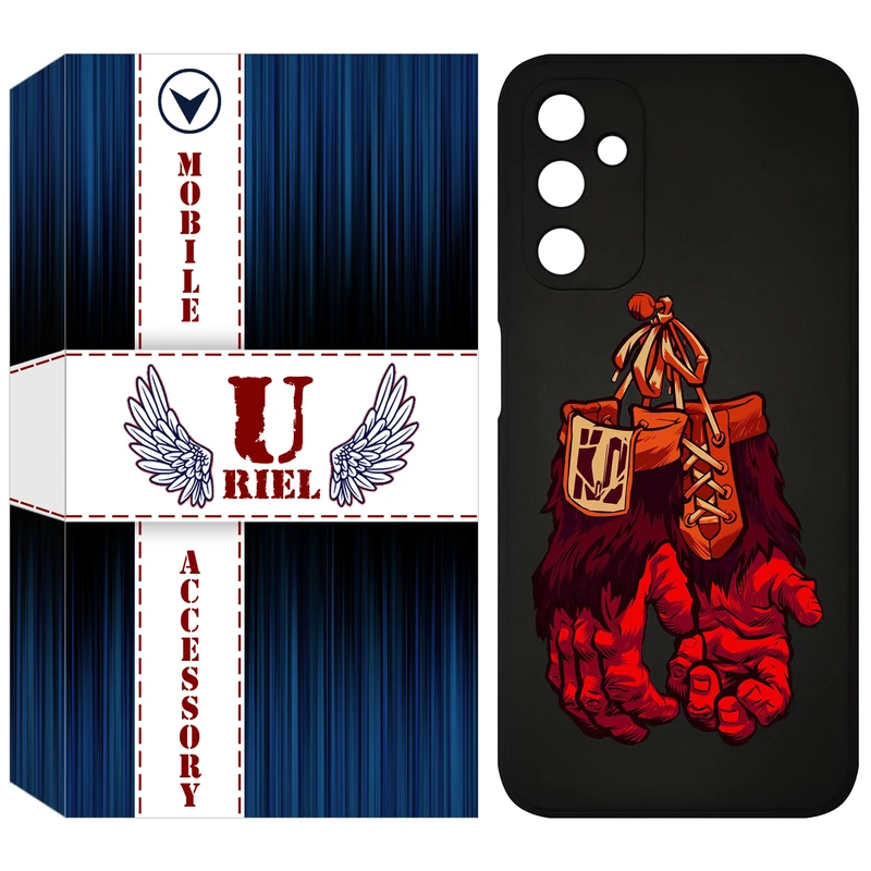 کاور یوریل مدل KSH کد 77 طرح دستکش مناسب برای گوشی موبایل سامسونگ Galaxy A14 4G / A14 5G