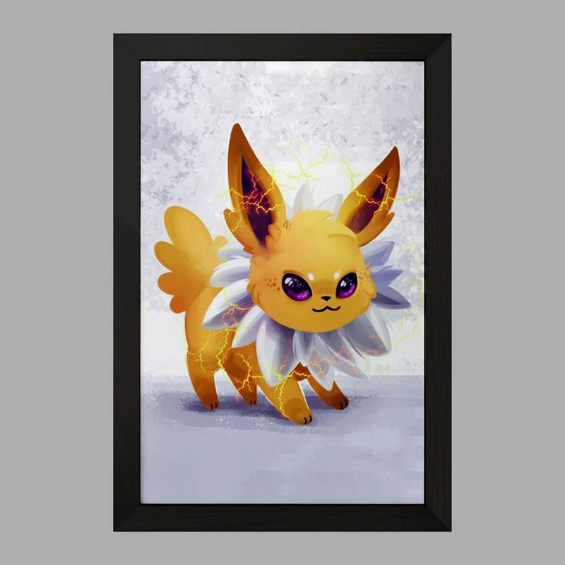 تابلو خندالو مدل تندرز انیمه پوکمون  کد 17371