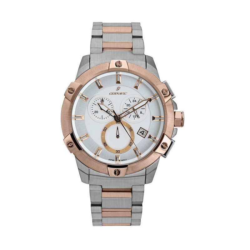 ساعت مچی عقربهای مردانه گرناویچ مدل مچی عقربه ای استیل ساعت مچی عقربهای مردانه گرناویچ مدل مچی عقربه ای استیل