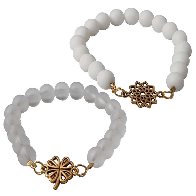 دستبند دخترانه کد SB2 مجموعه 2 عددی