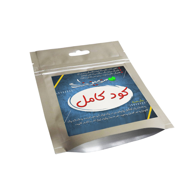 کود پودری کامل سرزمین خاک مدل KAM وزن 50 گرم
