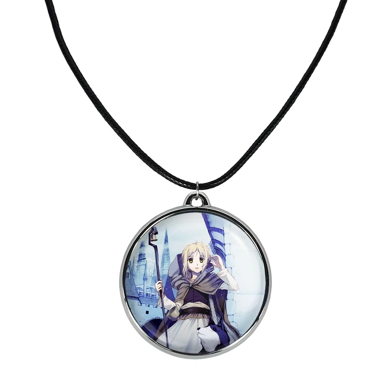 گردنبند خندالو مدل هولو انیمه ادویه و گرگ کد 3614836149