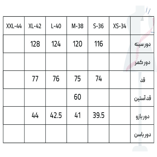 شومیز زنانه سرژه مدل 207364