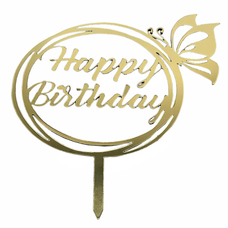 تاپر کیک تولد مدل Happy birthday-4