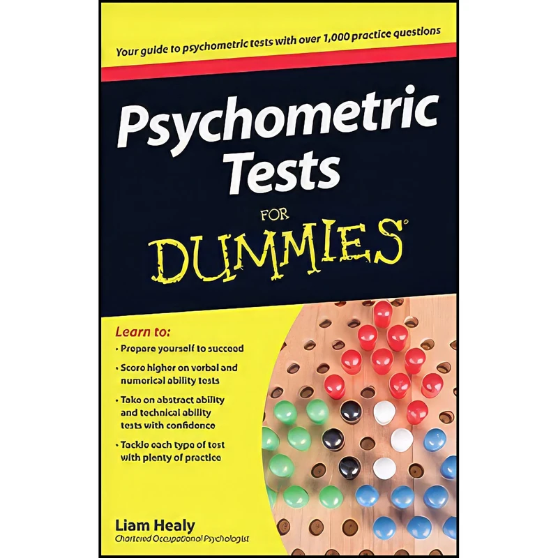 کتاب Psychometric Tests For Dummies اثر Liam Healy انتشارات For Dummies