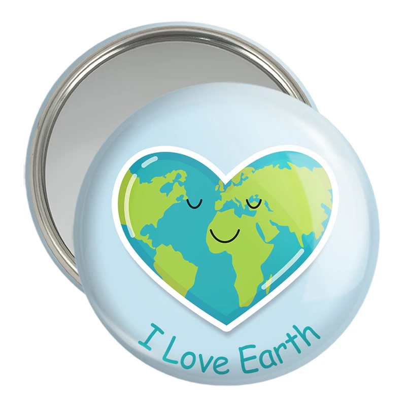 آینه جیبی خندالو مدل حمایت از محیط زیست کد 25909