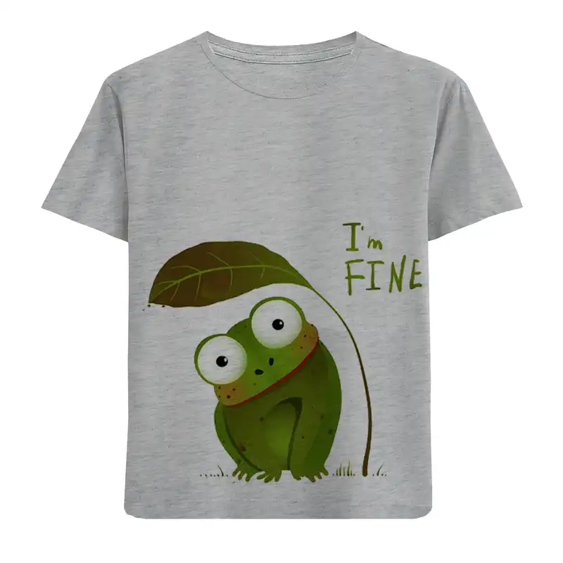 تی شرت بچگانه مدل قورباغه F280