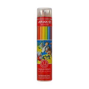 نقد و بررسی مداد رنگی 12 رنگ آریا کد 3054-3 توسط خریداران