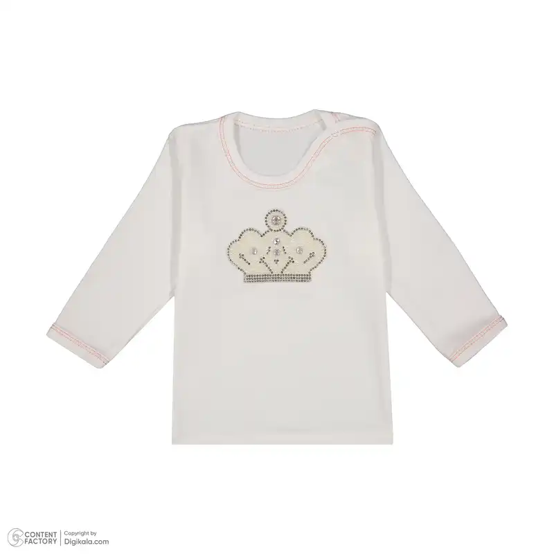 ست 17 تکه لباس نوزادی مدل تاج نیلا