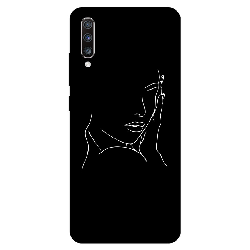 کاور مگافون کد 8153 مناسب برای گوشی موبایل سامسونگ Galaxy A70 / A70 S