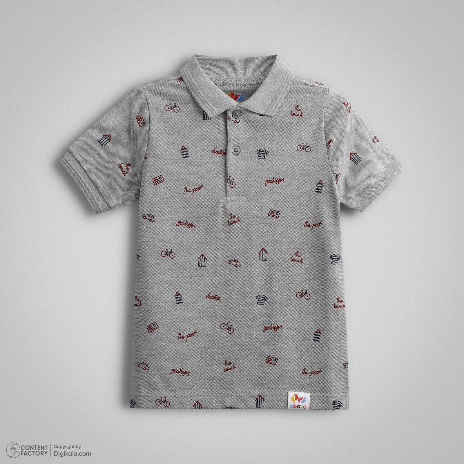 پولوشرت آستین کوتاه پسرانه وان بای وان مدل 2073206610 -  - 7