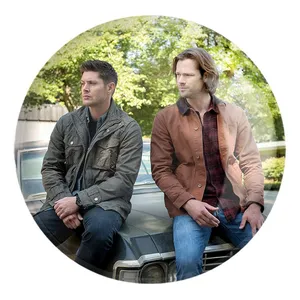 پیکسل خندالو طرح سم و دین وینچستر سریال سوپرنچرال Supernatural کد 24515 مدل بزرگ