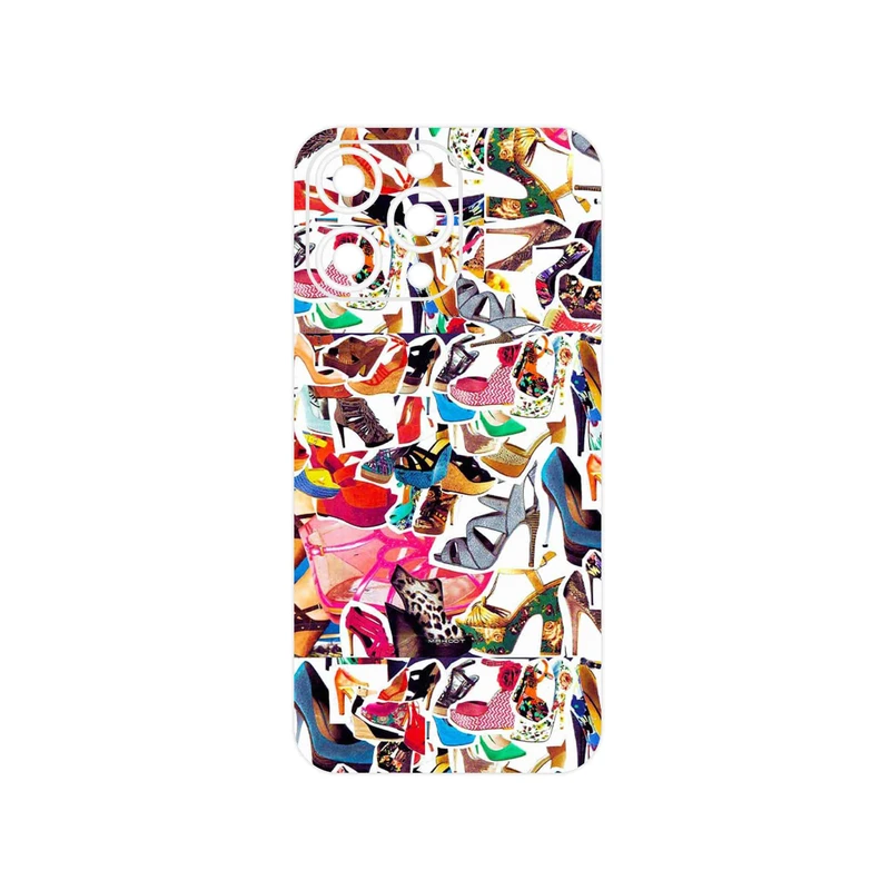 برچسب پوششی ماهوت مدل Collage of High heel Shoes مناسب برای گوشی موبایل اپل iPhone 14 Pro Max