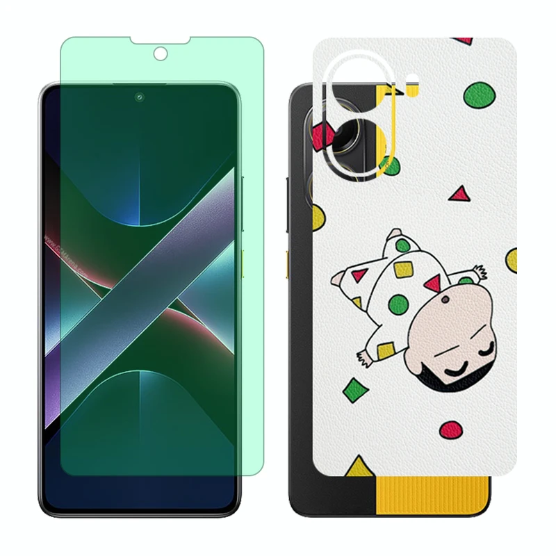 محافظ صفحه نمایش گرین لایت گلس مدل Together مناسب برای گوشی موبایل شیائومی Poco X7 Pro به همراه برچسب پوششی