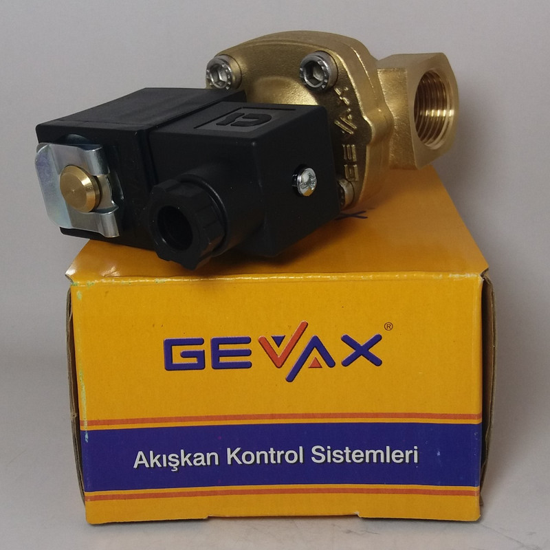 شیر برقی جیواکس مدل 1901-KBND016-120-220AC-1/2