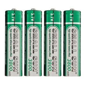 باتری لیتیومی قابل شارژ اسمال سان مدل S37 ظرفیت 3800 میلی آمپر ساعت بسته 4 عددی 