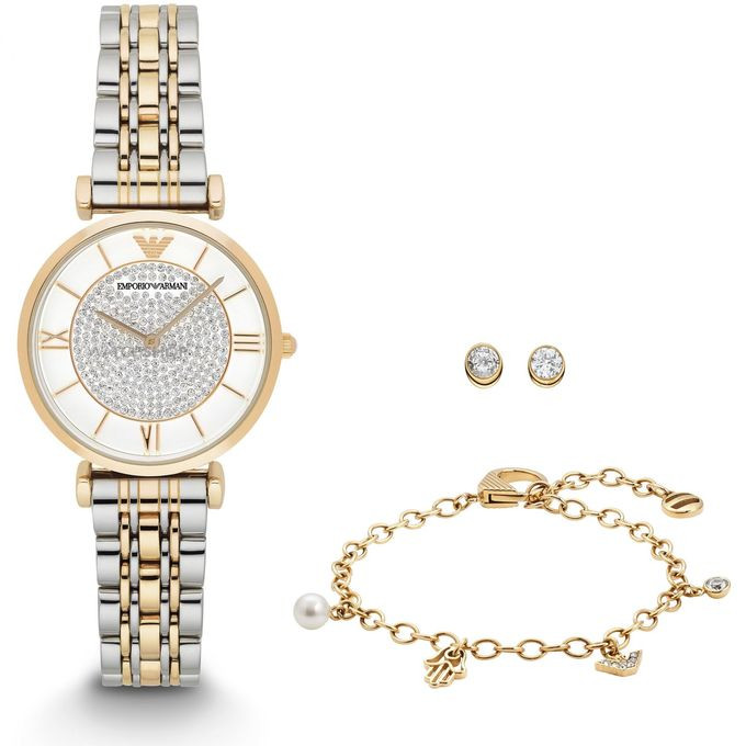 ساعت مچی عقربه ای زنانه امپریو آرمانی مدل AR8031