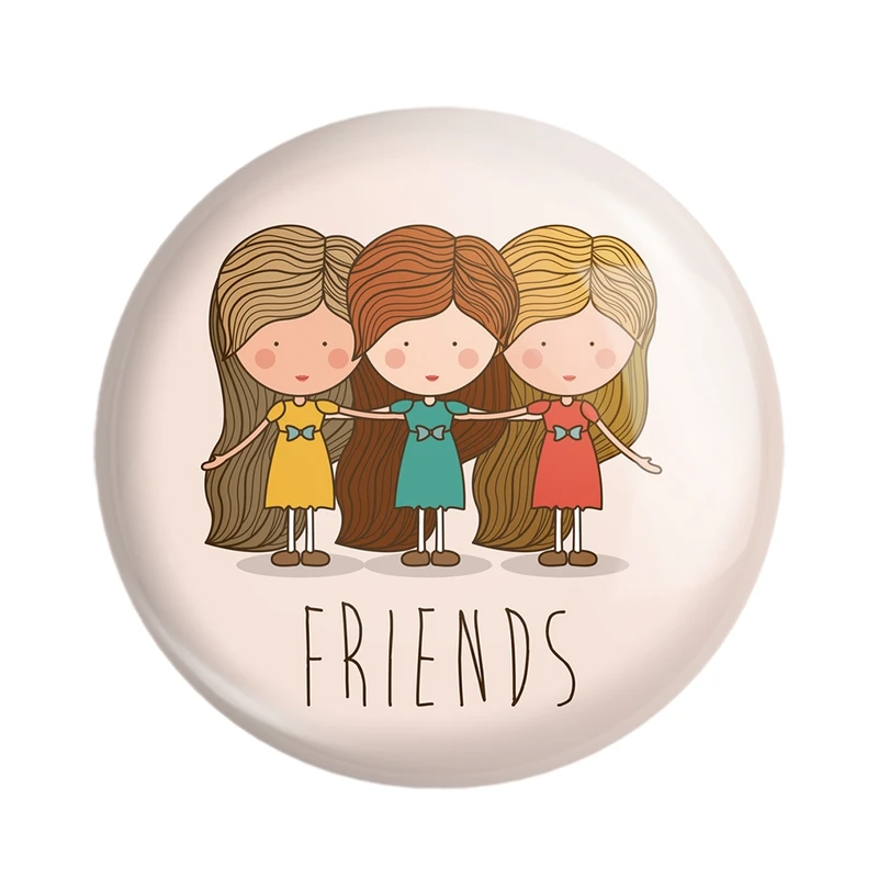 مگنت خندالو مدل بهترین دوستان Best Friends کد 29603