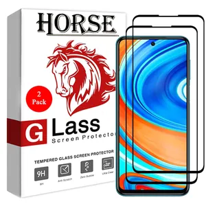 محافظ صفحه نمایش سرامیکی هورس مدل CRM مناسب برای گوشی موبایل شیائومی Redmi Note 9 Pro بسته دو عددی
