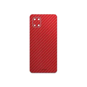 MAHOOT Red-Fiber Cover Sticker for Samsung Galaxy Note10 Lite