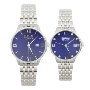 ست ساعت مچی عقربه ای زنانه و مردانه مایکل تامی مدل 20301j