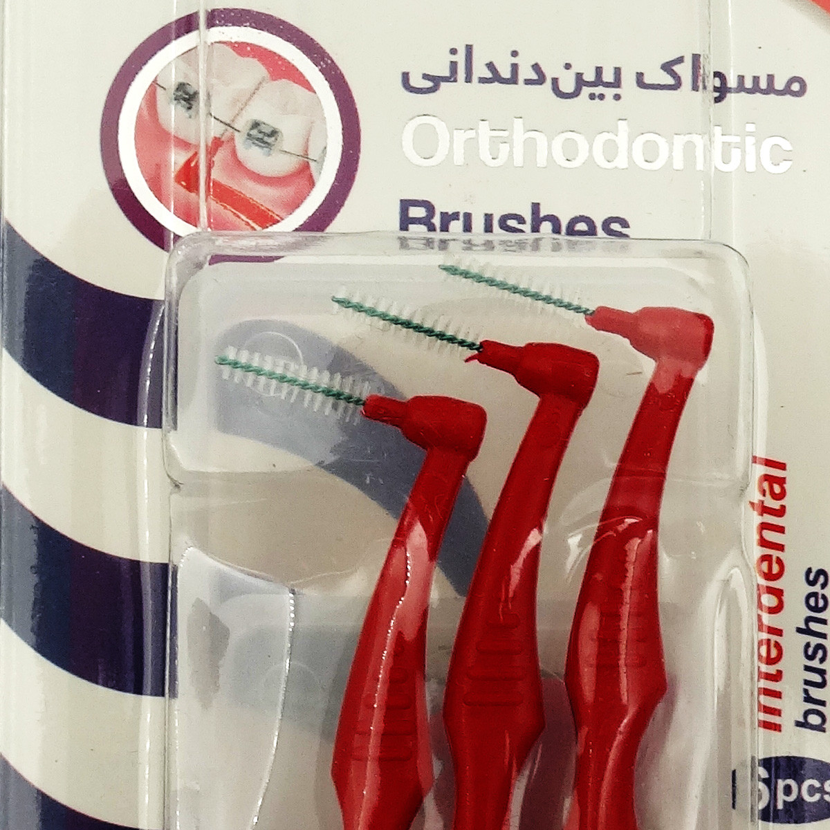 مسواک بین دندانی کانفیدنت کد 02 بسته 6 عددی