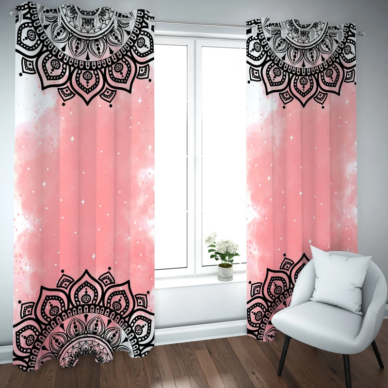 پرده مدل چاپی هازان سایز 300×150 سانتی متر 